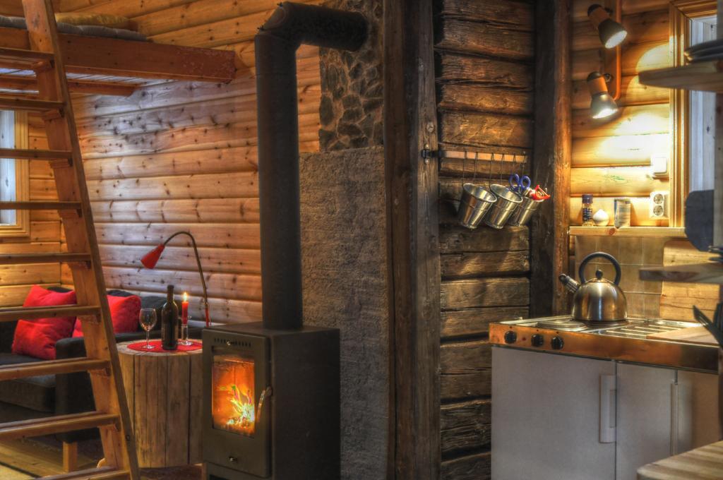 Cottage On Wild River In Lapland/Sweden Karlsten Exterior foto
